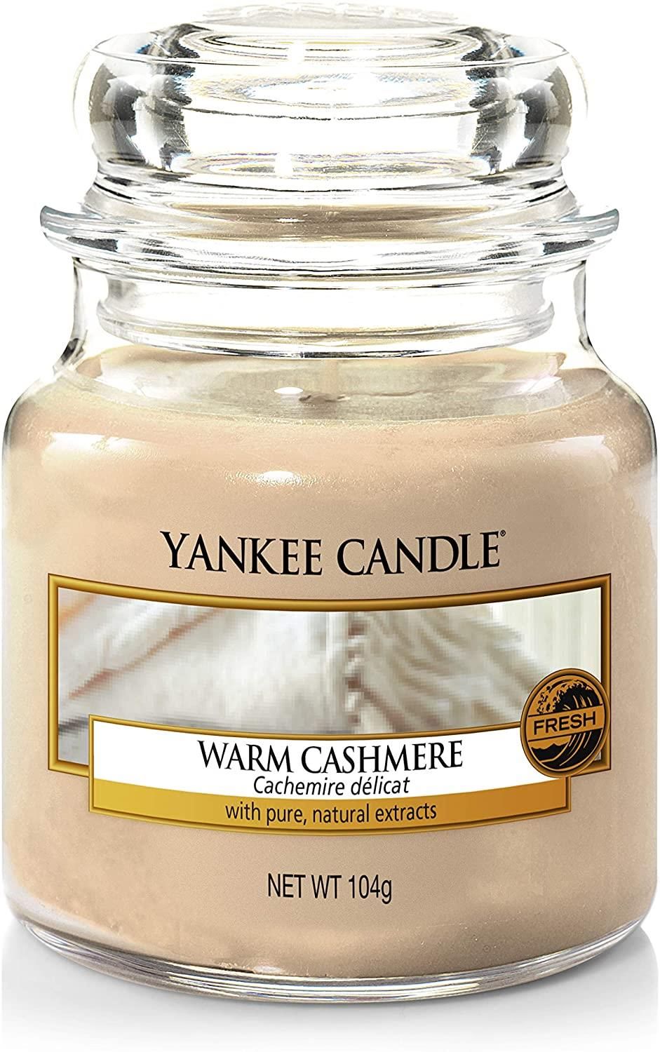 Yankee Candle Duftkerze Warm Cashmere Duftkerze 104g