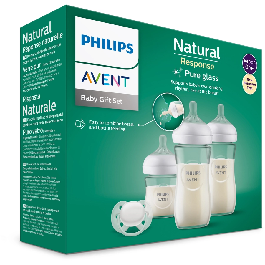 Philips Avent Startersets SCD87811 Natural Response Glas Basic