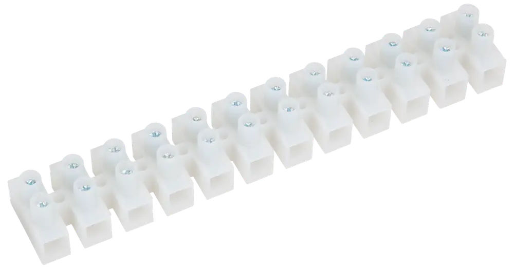 Klemrække 2 x 12 poler 4-6 mm²