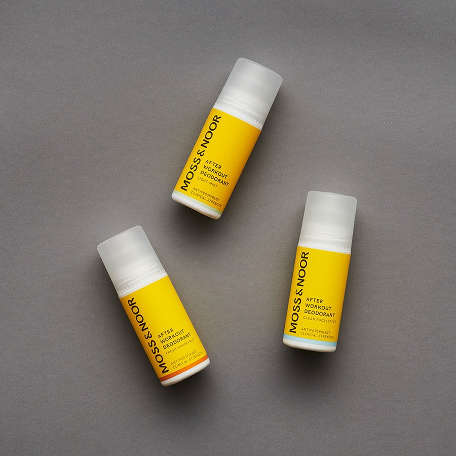 Moss & Noor After Workout Deodorant Mixed 3x60ml