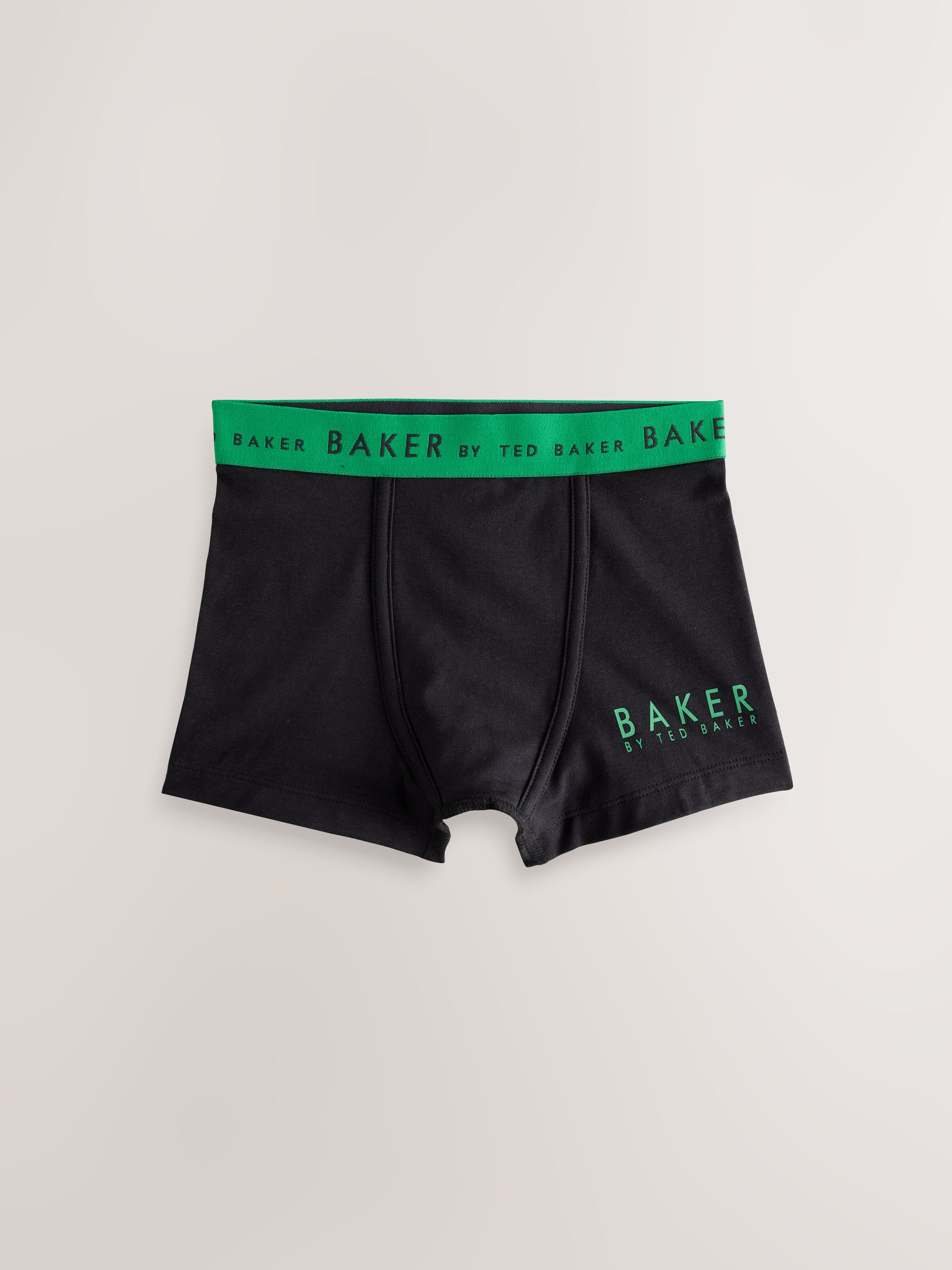 Zwart - Baker by Ted Baker jongens boxershorts verpakking van 5