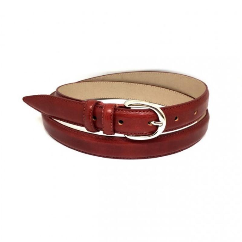 Milano Belts Dames Centuur Ivrea 25 Rood