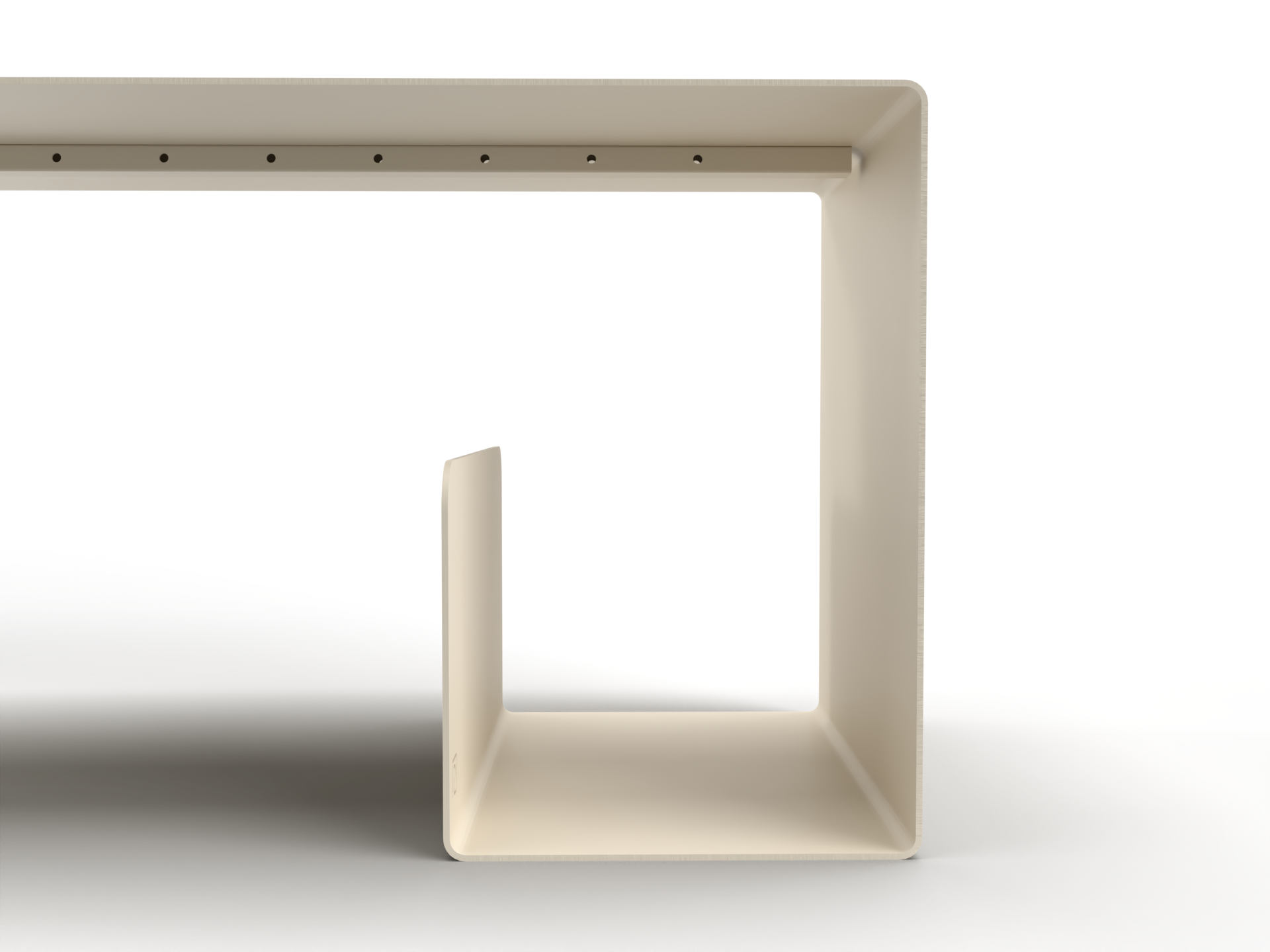 Glide Salontafel Parelwit