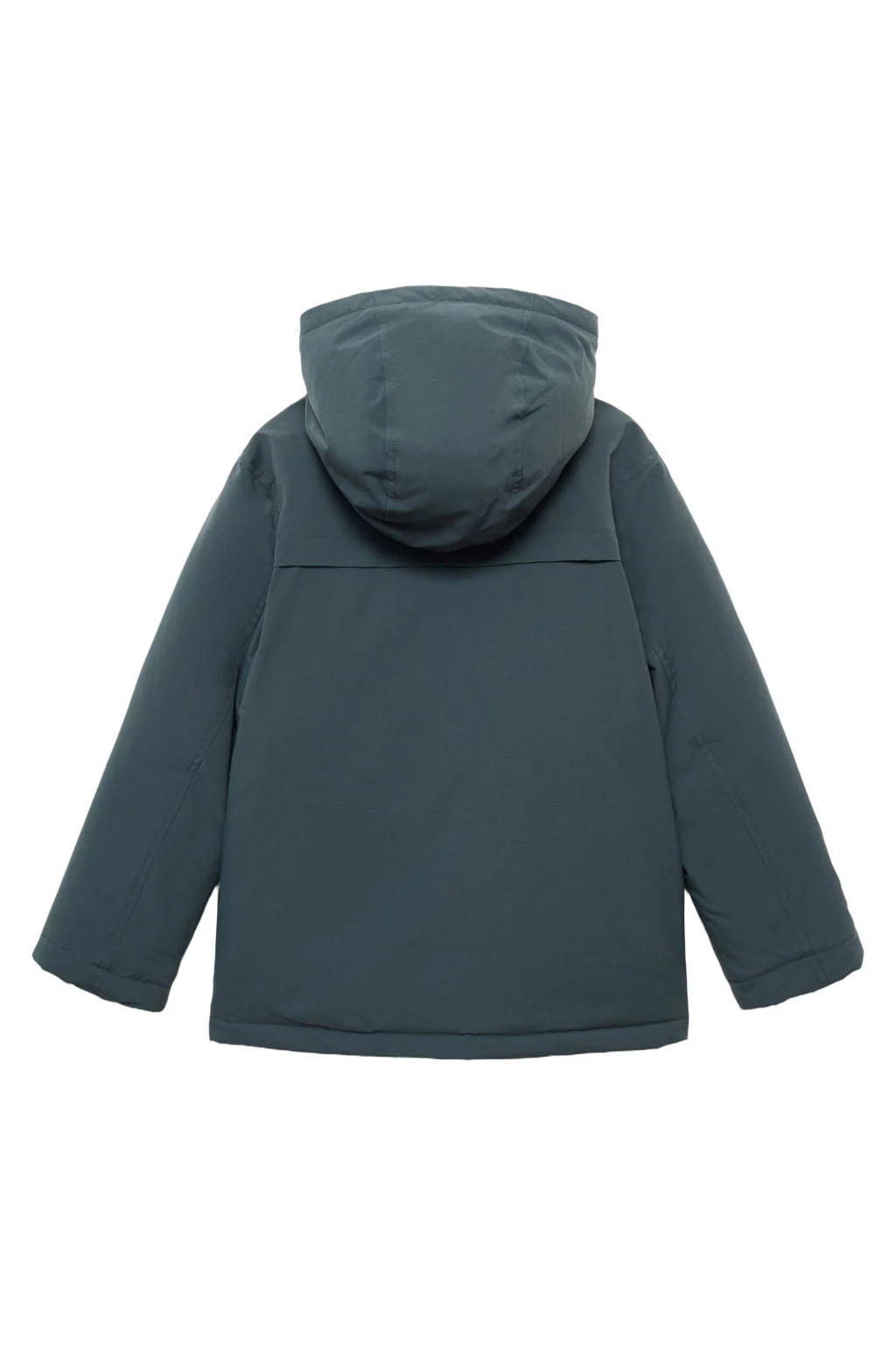 Mango Kids gewatteerde jas blauw