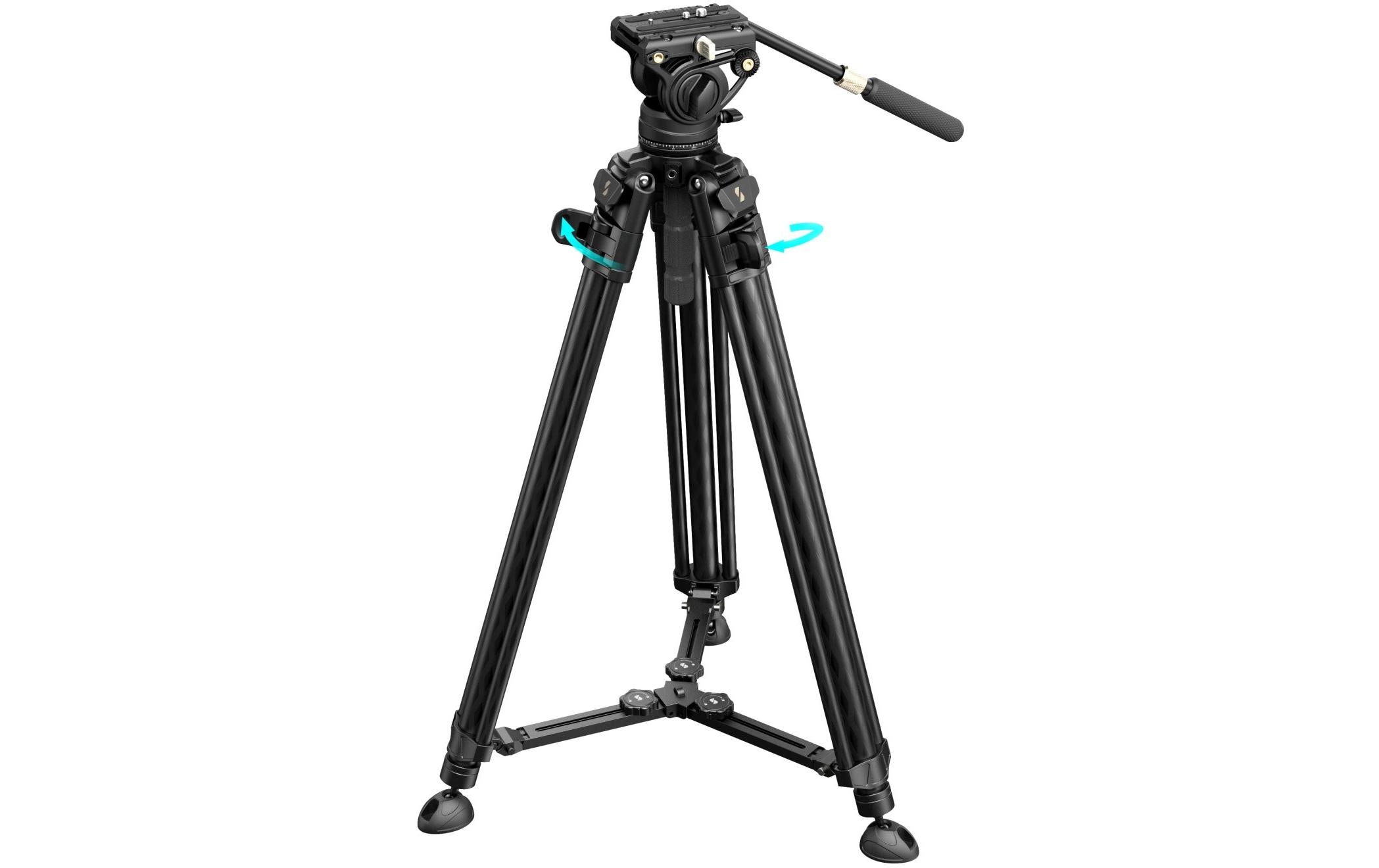 Videostativ AD-50<br>Kamerastativ aus Carbonfaser