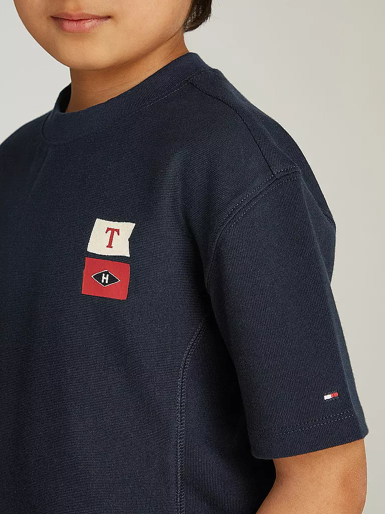 TOMMY HILFIGER Jungen T-Shirt  dunkelblau