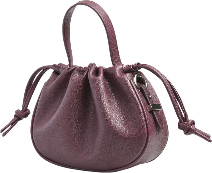 Pieces PCBALLOON BAG Tawny port/silver