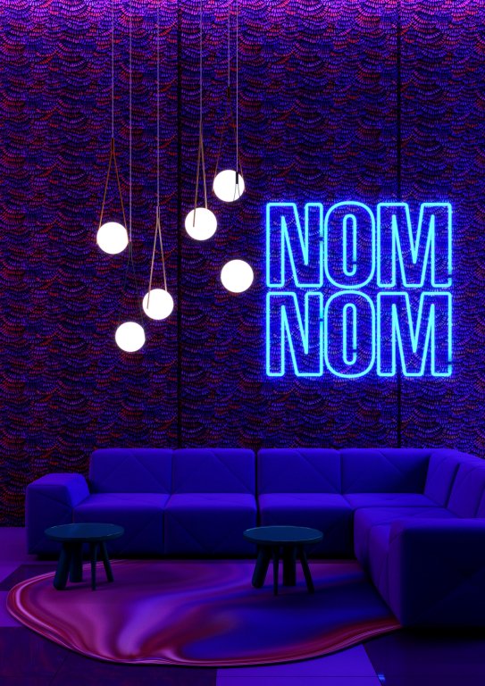 Moooi NomNom hanglamp LED Ø22 Blossom