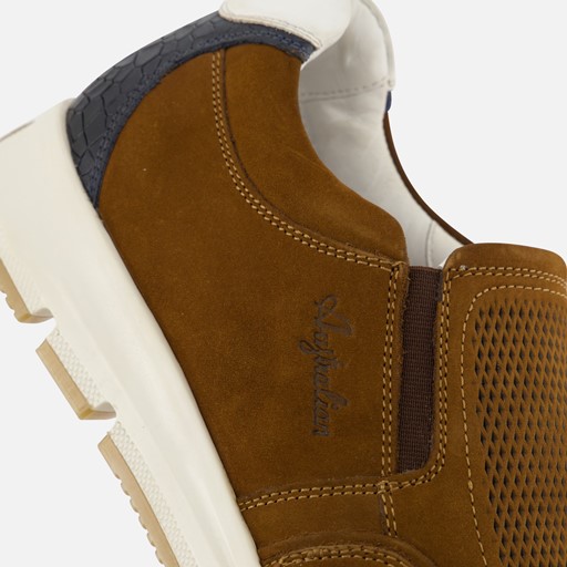 Australian Eagle Instappers cognac Nubuck