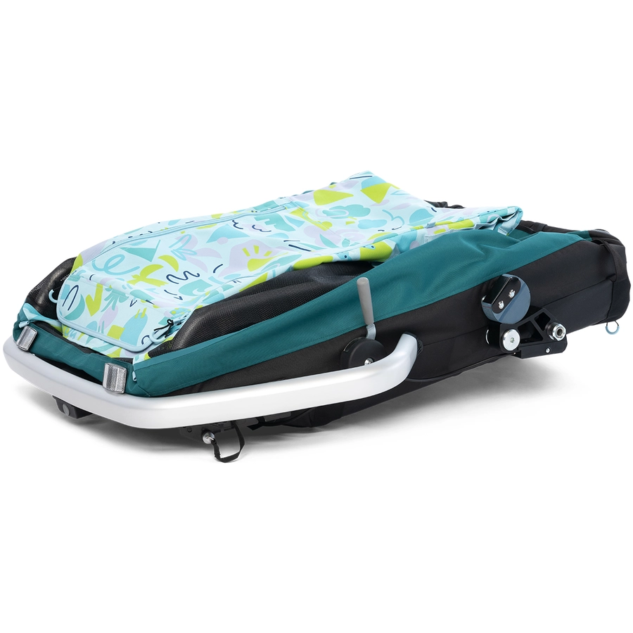 CROOZER Hundeanhänger Dog Mikke Colourful Journey