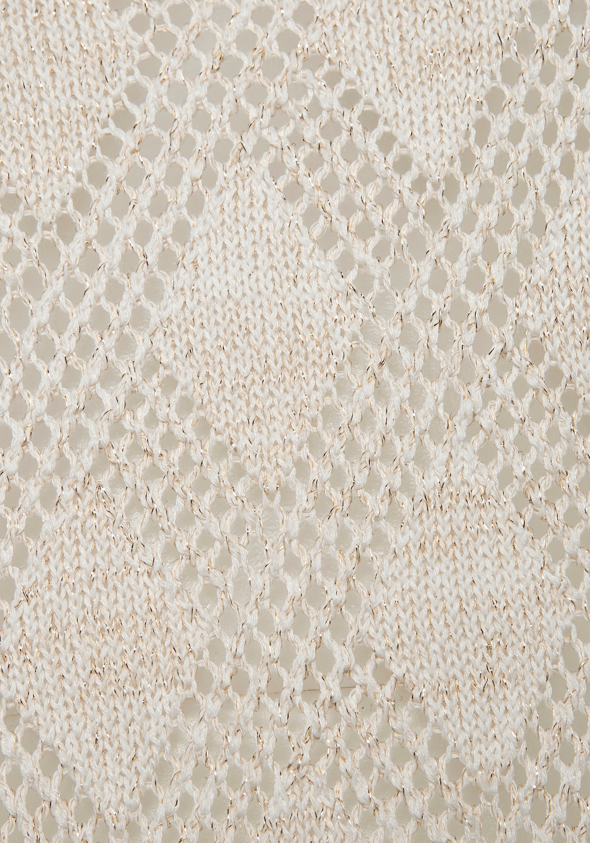 LASCANA Ajourpullover , mit tollem Lochstrickmuster, weiche Strickware mit mit Glitzergarn