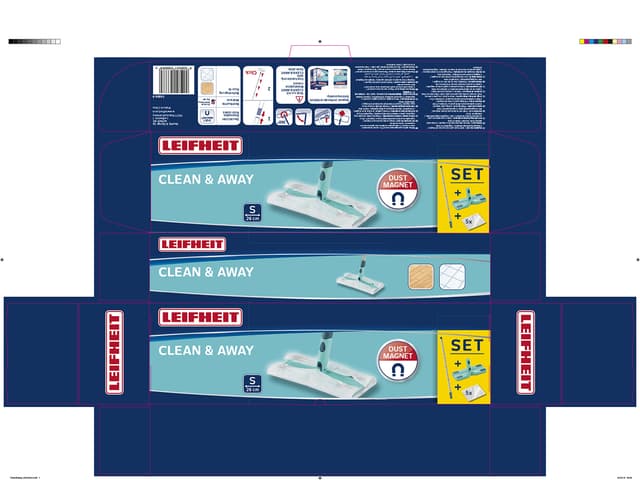 Leifheit Clean & Away Tørmoppe 26 cm