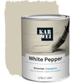 KARWEI binnenlak zijdeglans white pepper 750 ml