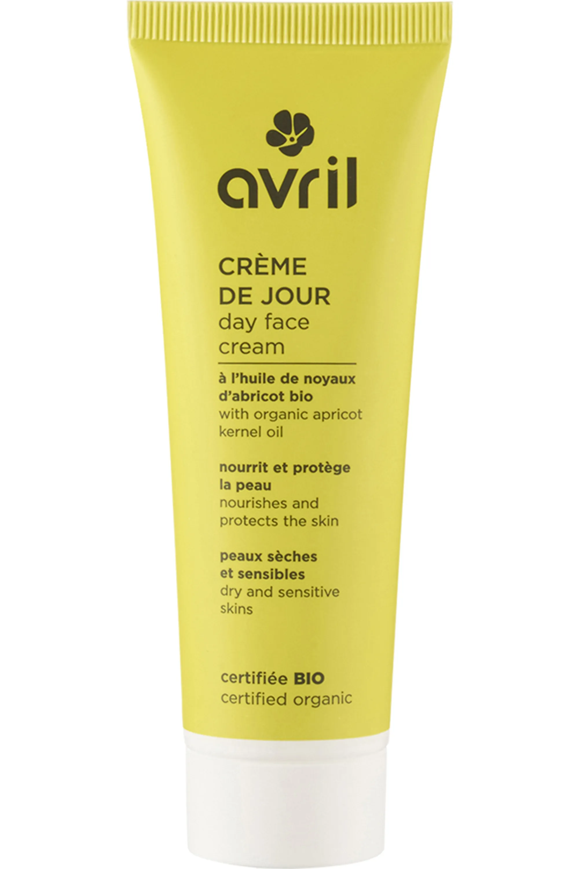 Avril Crème de jour peaux sèches & sensibles bio-50 ml