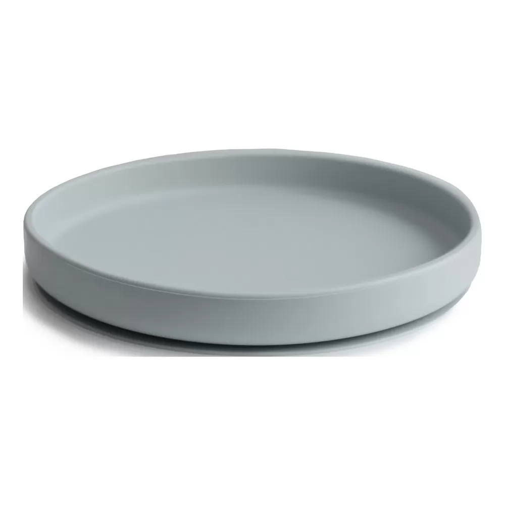 Mushie Silikone Tallerken Stone - 1 stk.