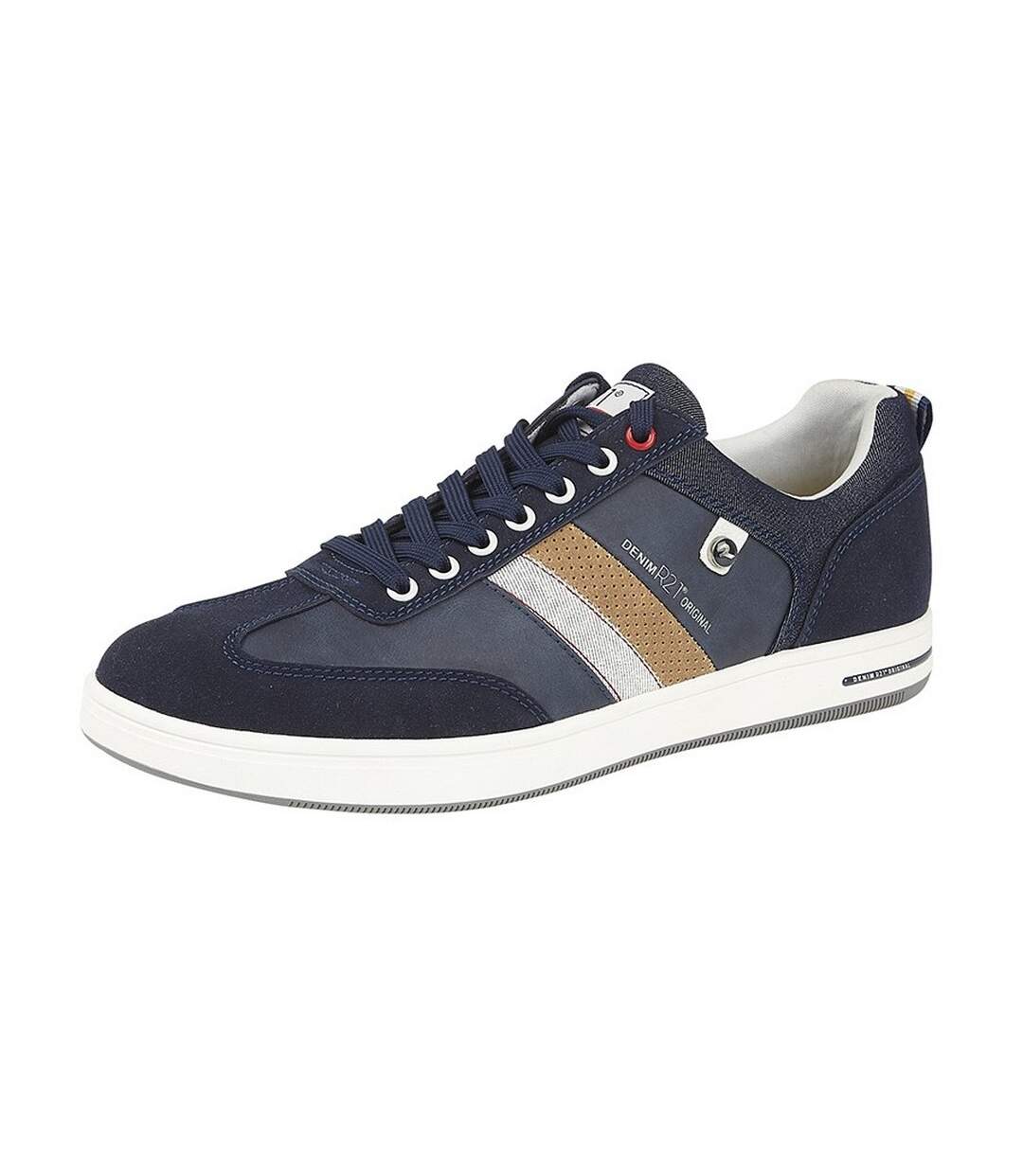Route 21 - Baskets CASUAL - Homme (Bleu marine) - UTDF1932
