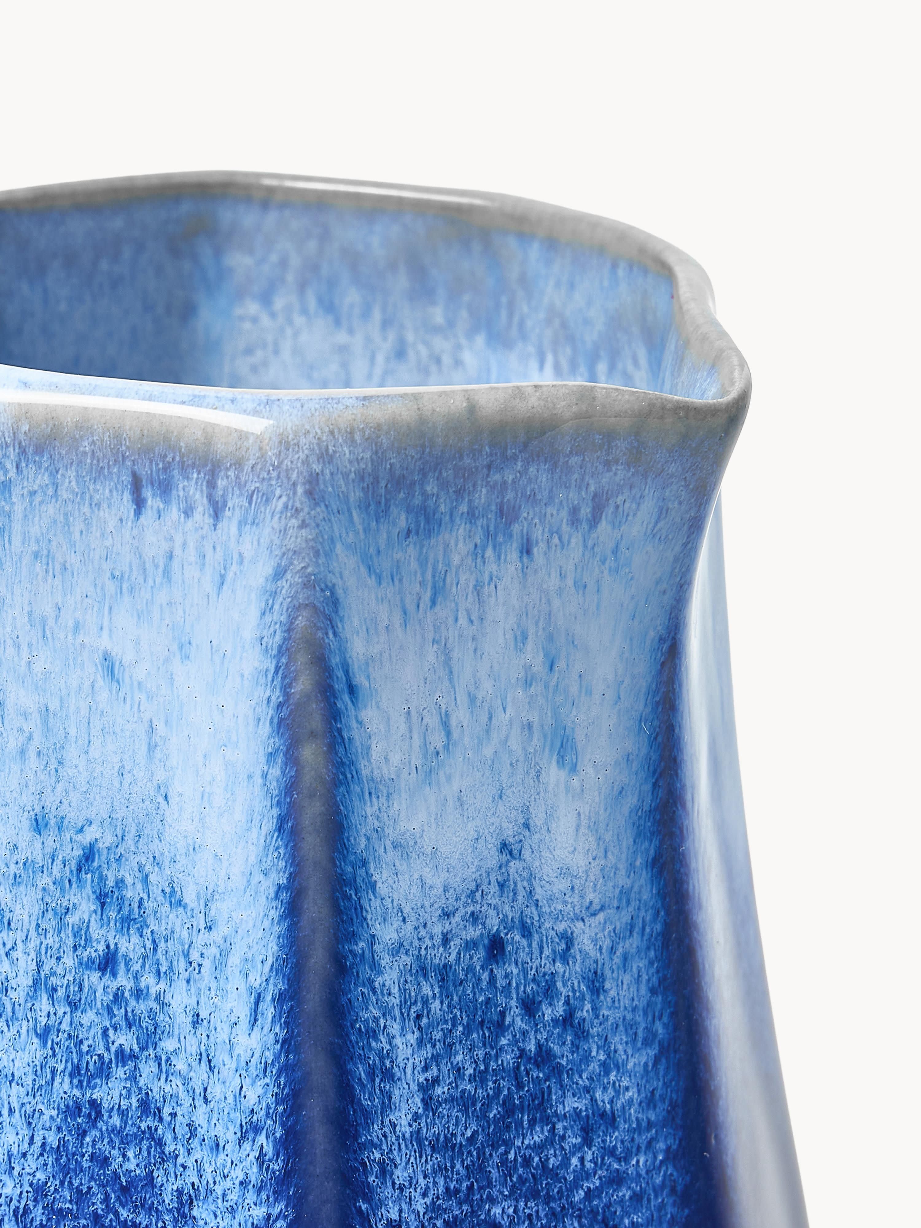 Handgemaakte karaf Vinci met reactief glazuur, 1.5 L