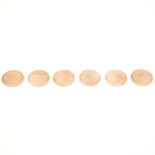 Grapat munten naturel (6st)