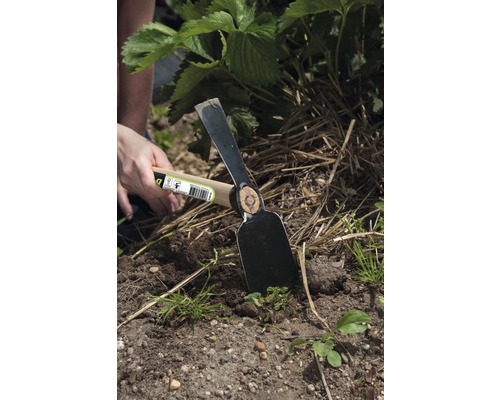 Verhoogde bedcultivator - kleine schoffel voor_q, breed mes + smal mes