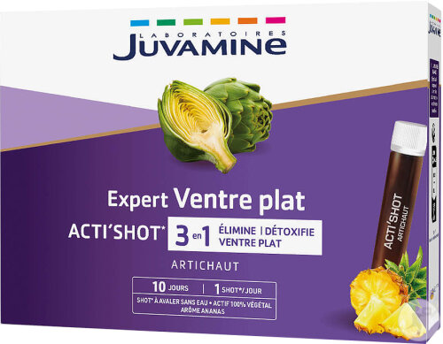 Juvamine Acti'Shot Artichaut 10 Shots