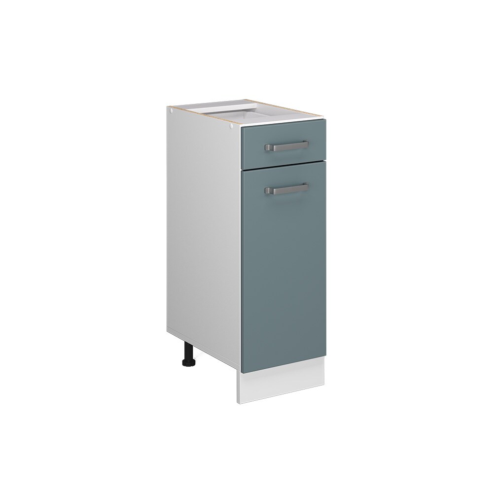 Vicco Schubunterschrank Küchenschrank R-Line Solid Weiß Blau Grau 30 cm modern
