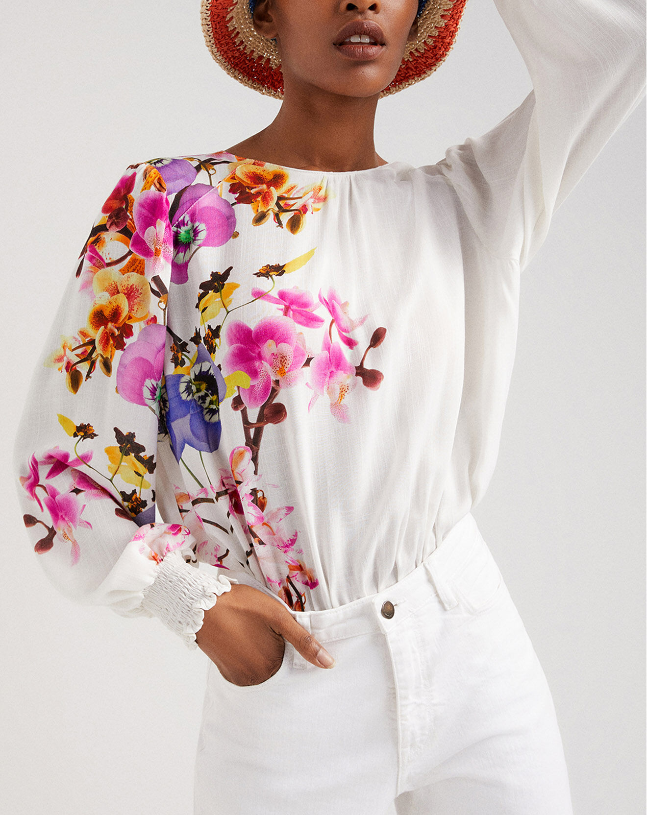 Desigual Blouse Hanna blanche