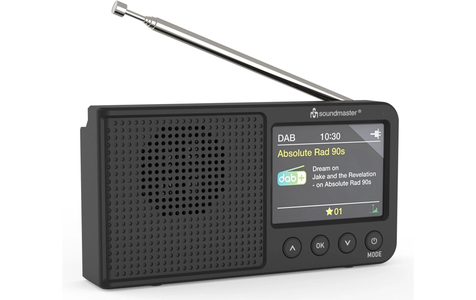 Soundmaster Digitalradio (DAB+) »DAB175SW« ( ) Display, Senderspeicher