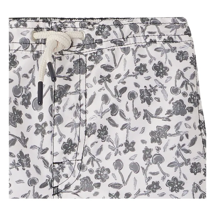 Bonpoint Short de Bain Fleuri Ariel | Gris