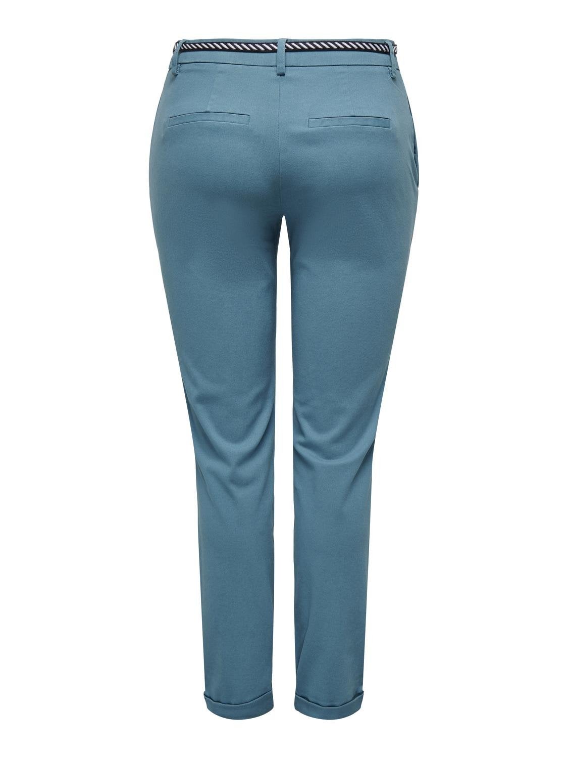 ONLBIANA-MAREE Mittlere Taille Slim Fit Chino Hose Storm Blue
