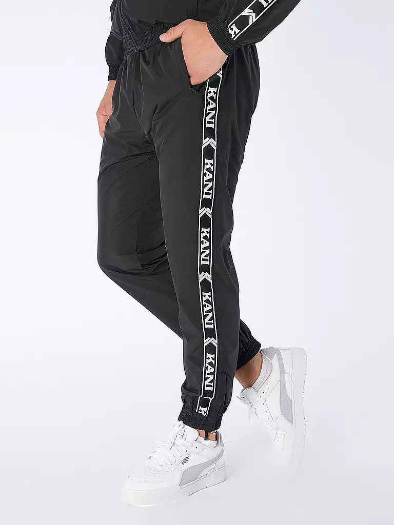KARL KANI Jogginghose  schwarz