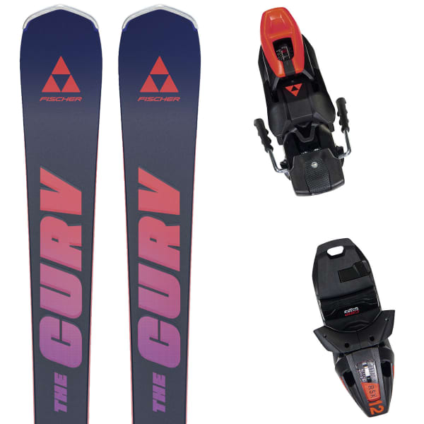 Pack ski FISCHER THE CURV DTX MT + RSX Z12 PR BLUE/RED