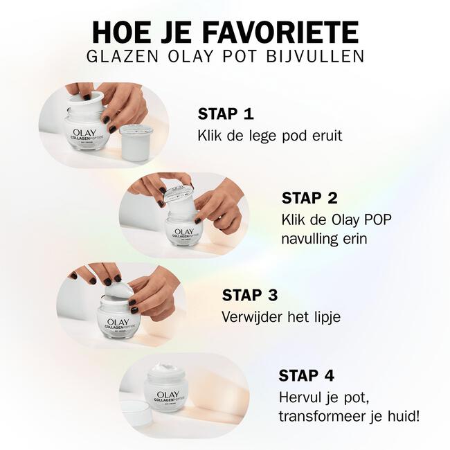 Olay Collagen Peptide Dagcrème SPF 30 Navulling 50 ML