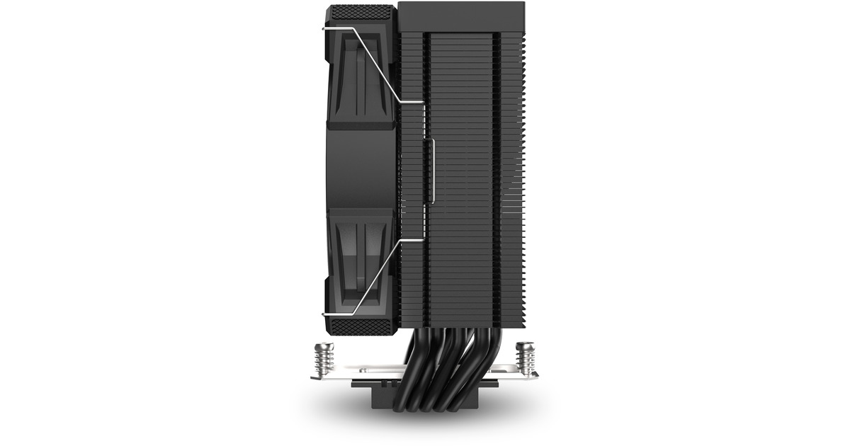 SharkoonA50 CPU-koeler  (Zwart, 4-pins PWM fan-connector)