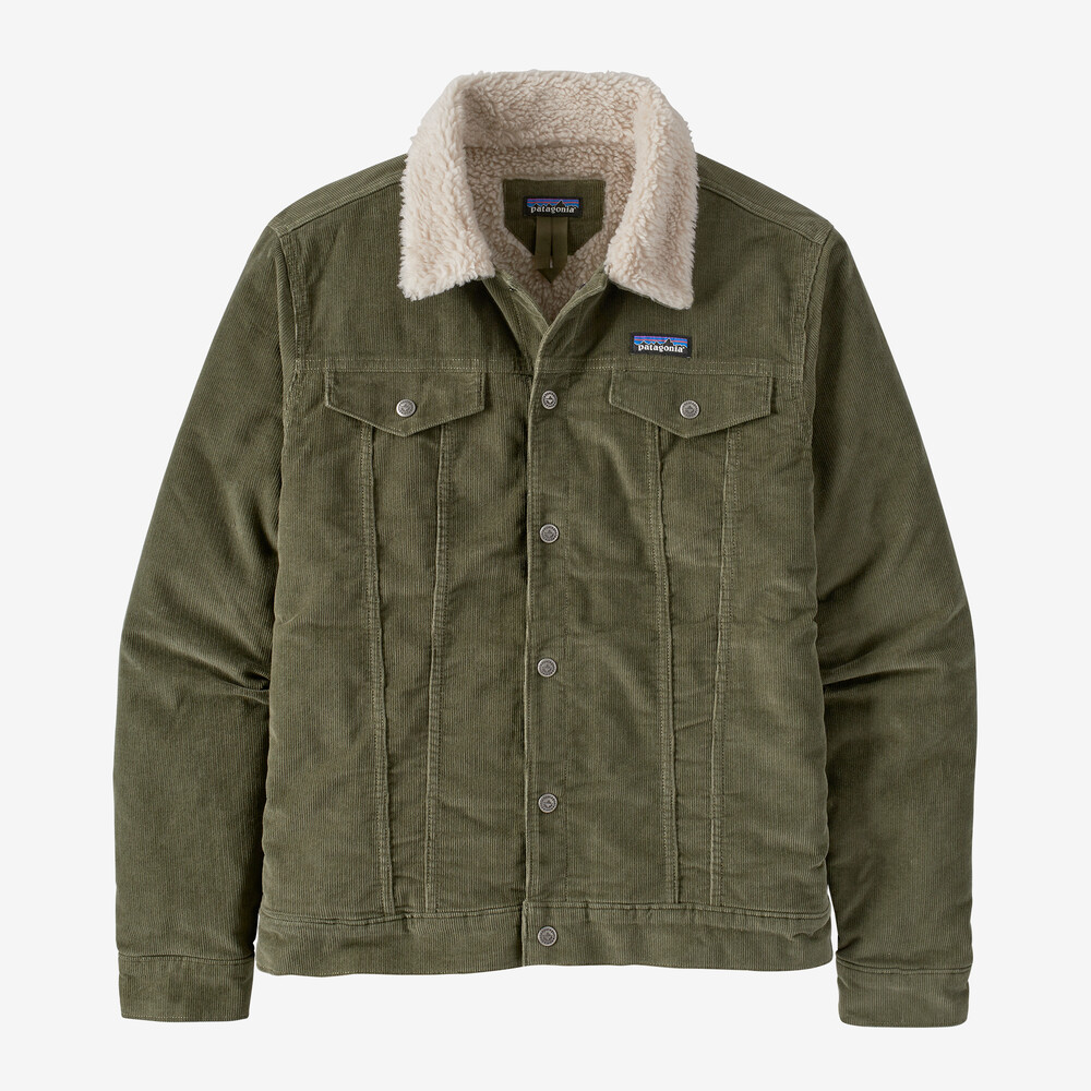 Herren-Truckerjacke mit Fleecefutter