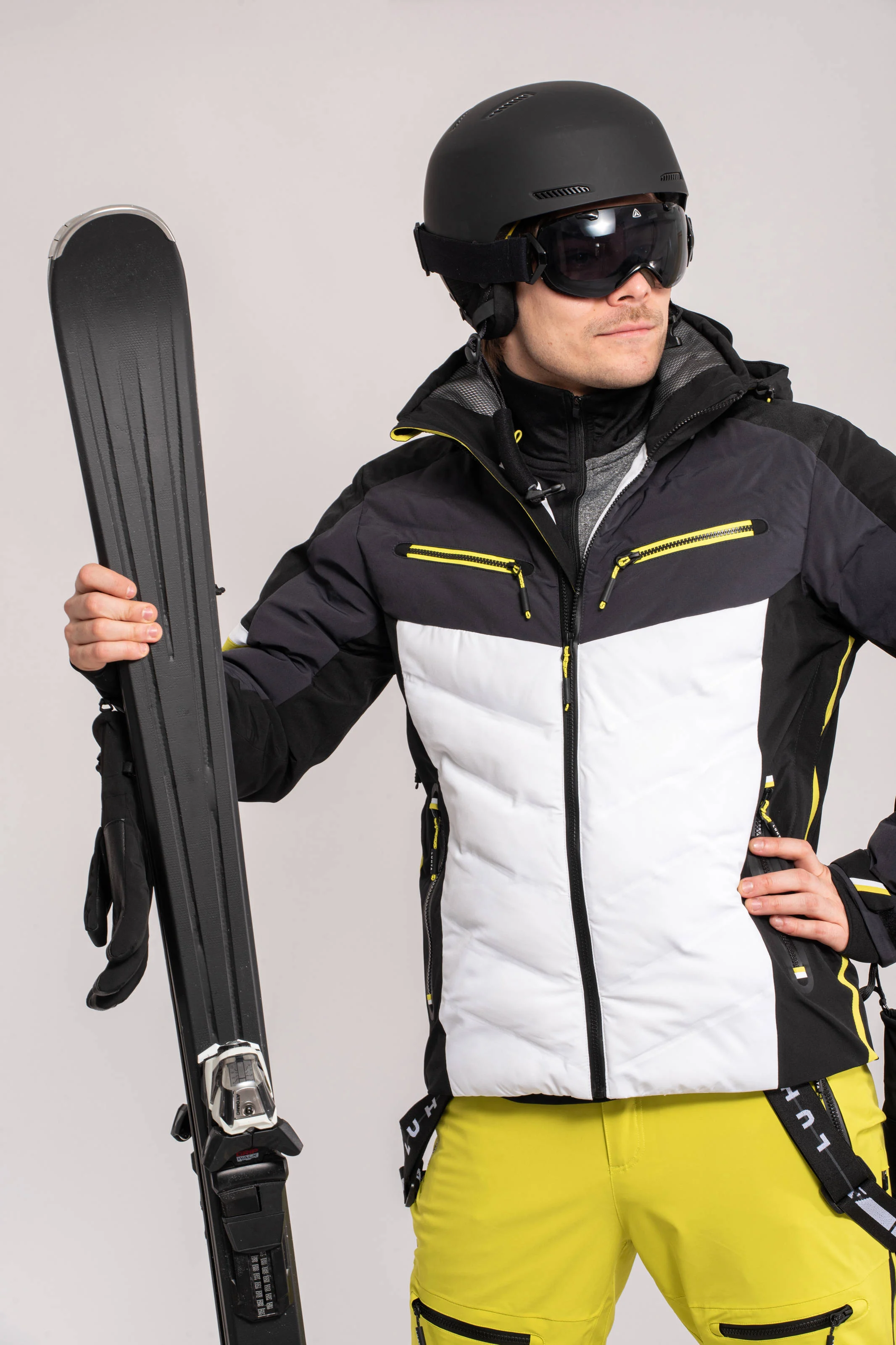Luhta ski-jack Aakenustunturi antraciet/wit