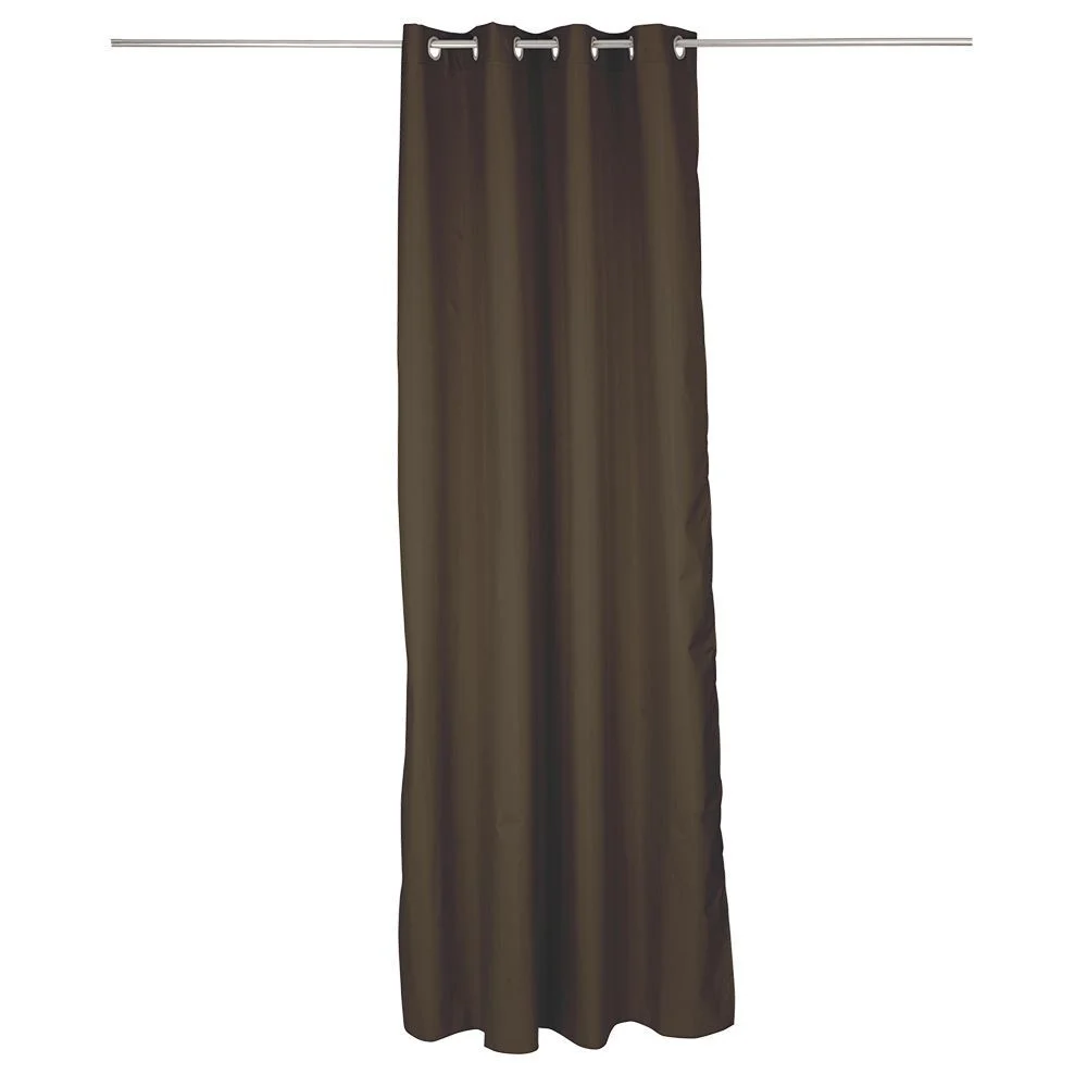 Rideau thermique polaire marron 140x250cm