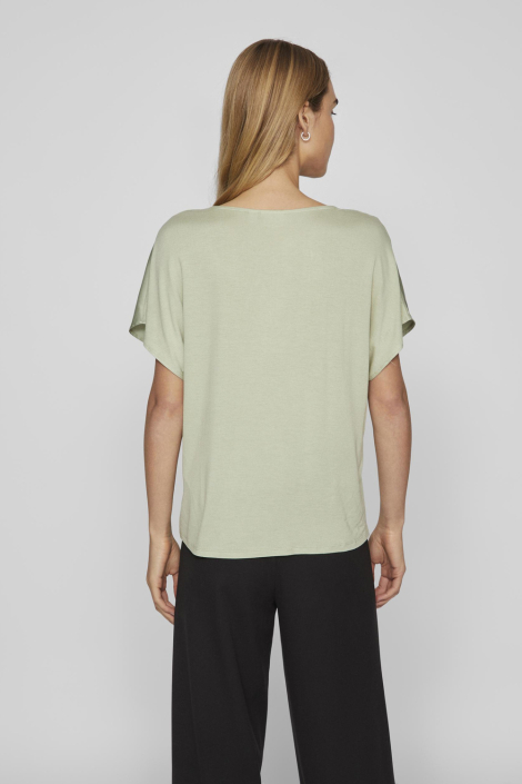 Vila groene dames t-shirt