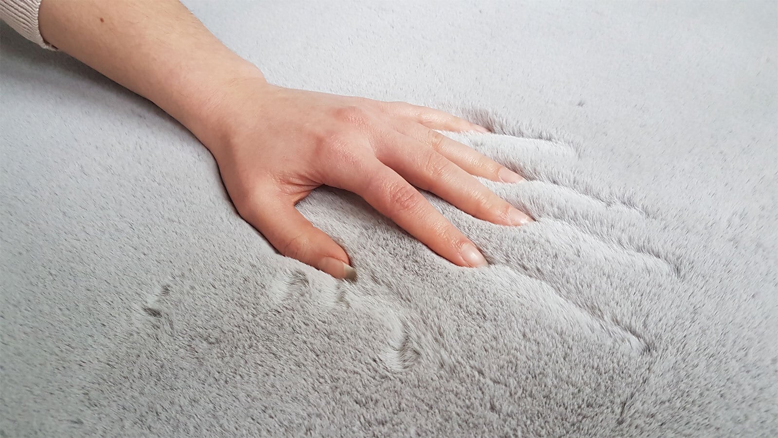 SCHÖNER WOHNEN-Kollektion Badteppich BALI 67 x 110 cm silber