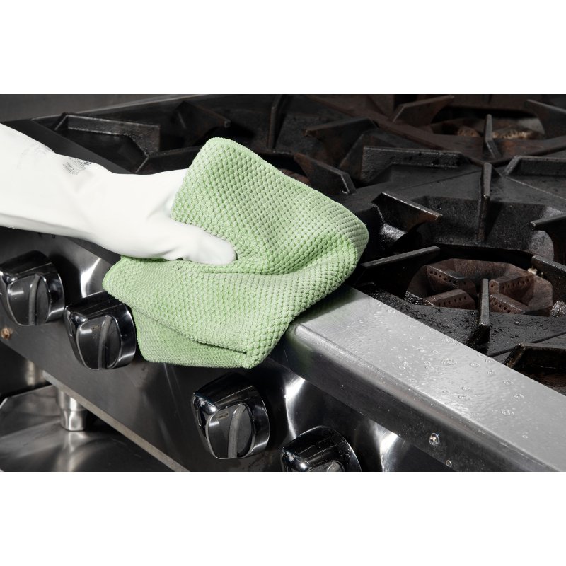 Lavette microfibre recyclée Spontex Professional - Paquet de 5