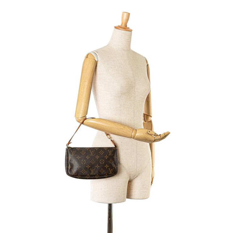 Louis Vuitton Vintage Louis Vuitton Pochette Accessoires Brown