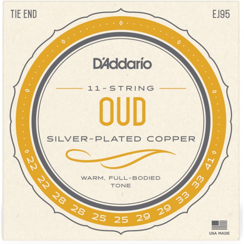 D'Addario EJ95 Normal Tension Oud 11-string Set snaren voor oud