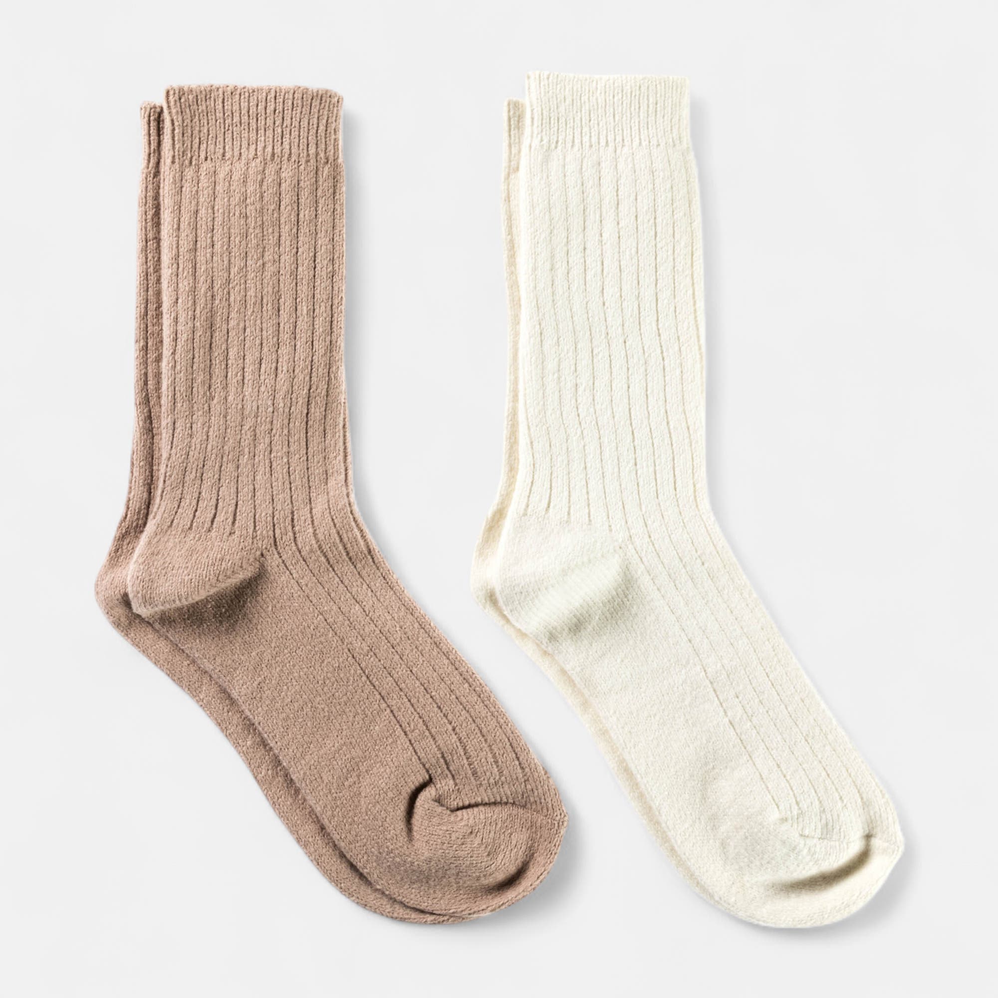 Chaussettes Femme beige