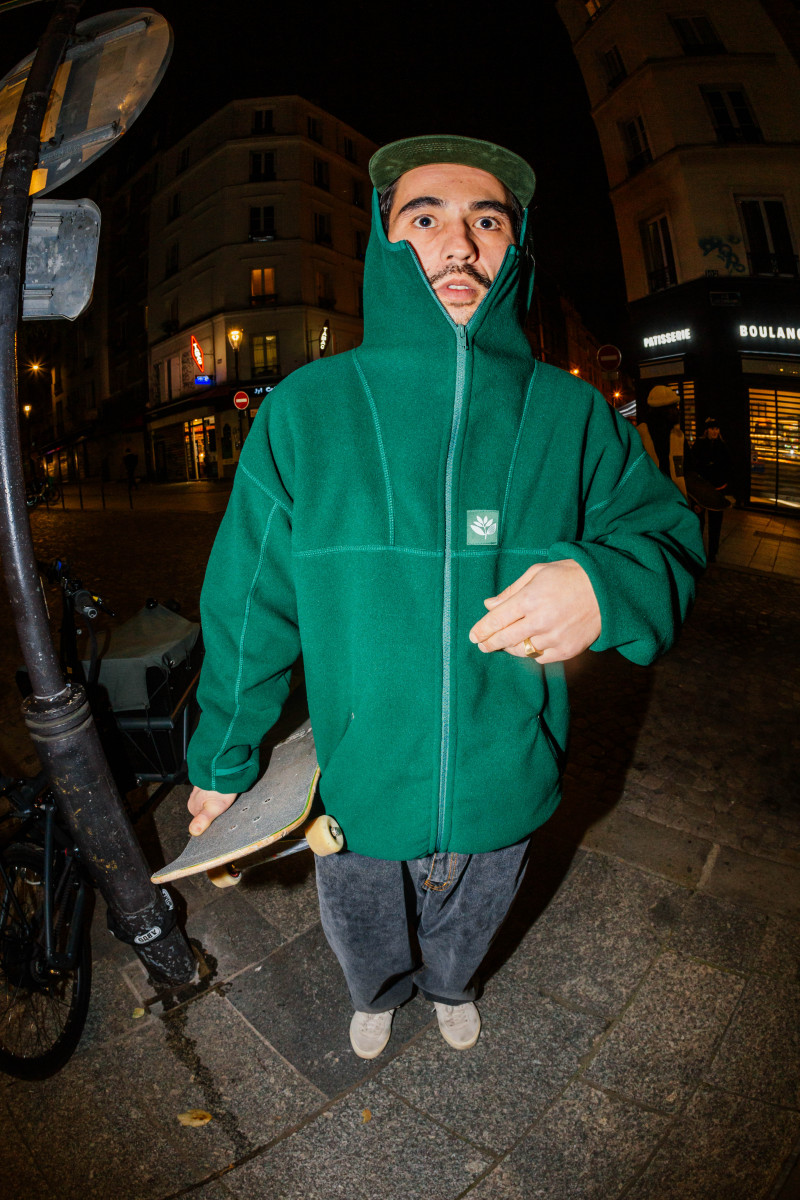 SWEAT À CAPUCHE FERMÉ ANTARTIQUE - VERT