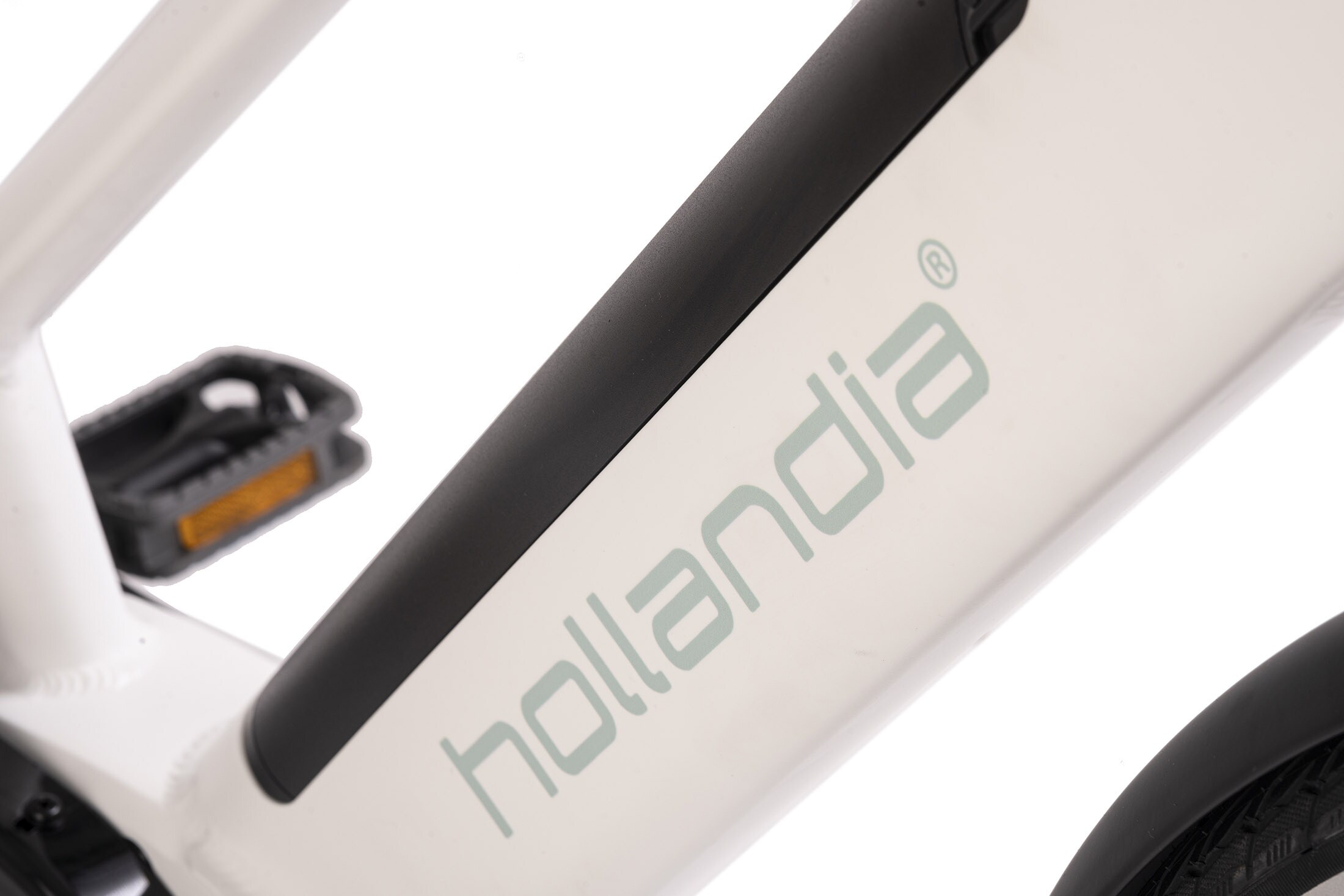 Hollandia Alu E-Citybike Damen Hollandia Mantova 28'' E-Bike weiß 7 Gänge