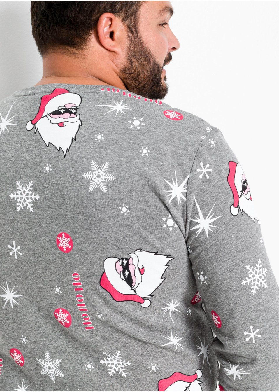 Sweat-shirt à motif de Noël