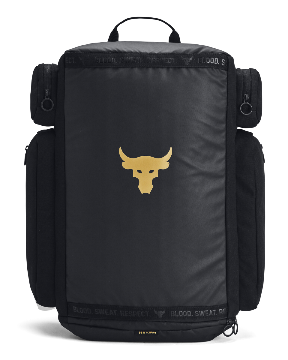 UA Pjt Rock Duffle BP Black - One-Size