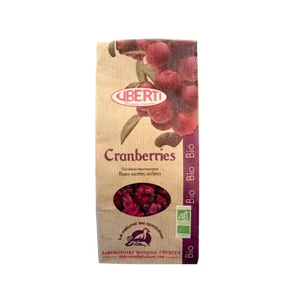 Cranberries orgânicas Uberti 200g