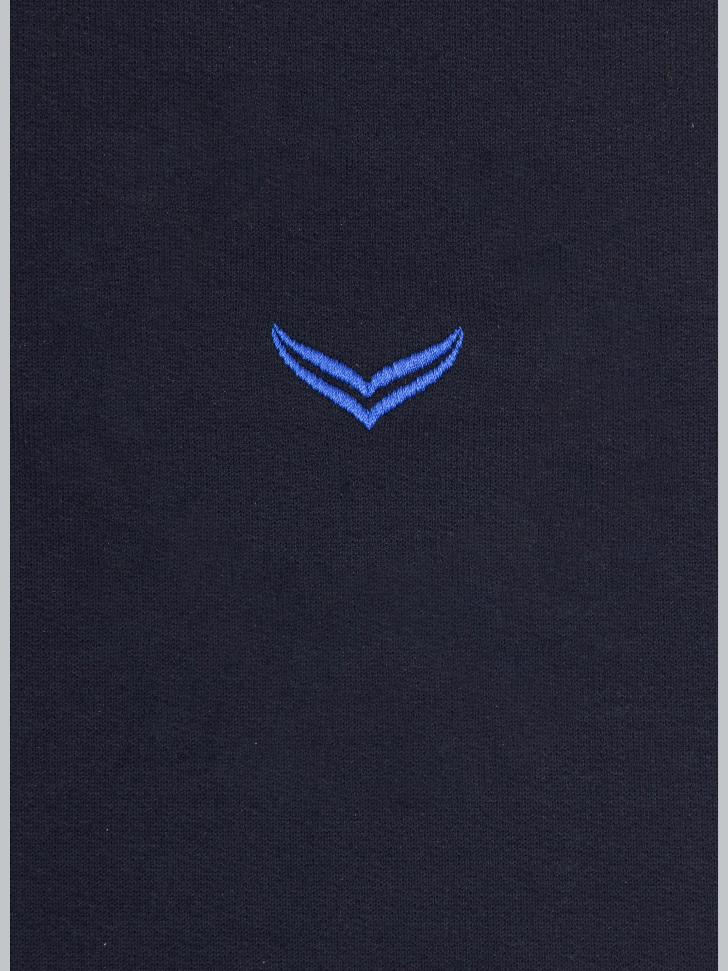 Sweathose mit Paspel Navy