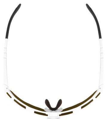 Lunettes Scicon Aeroshade Kunken Blanc Brillant / Bronze Miroir