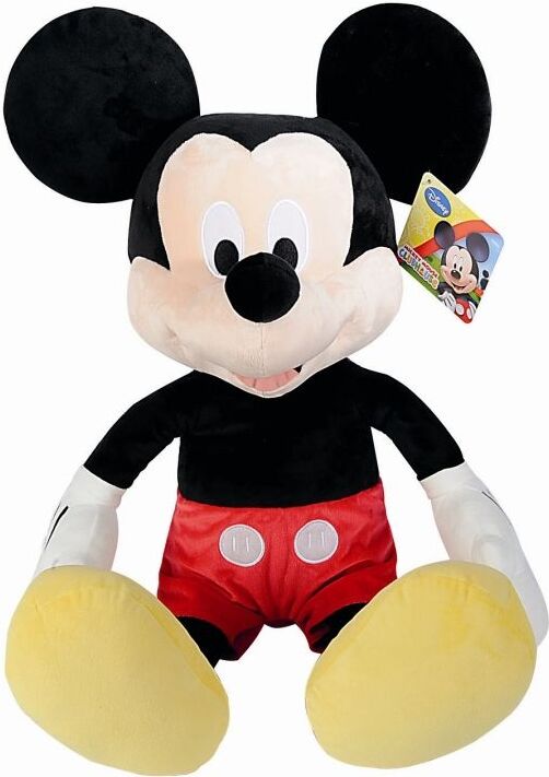 Disney knuffel Mickey en vrienden reuzen Mickey zwart 40 x 40 x 120 cm